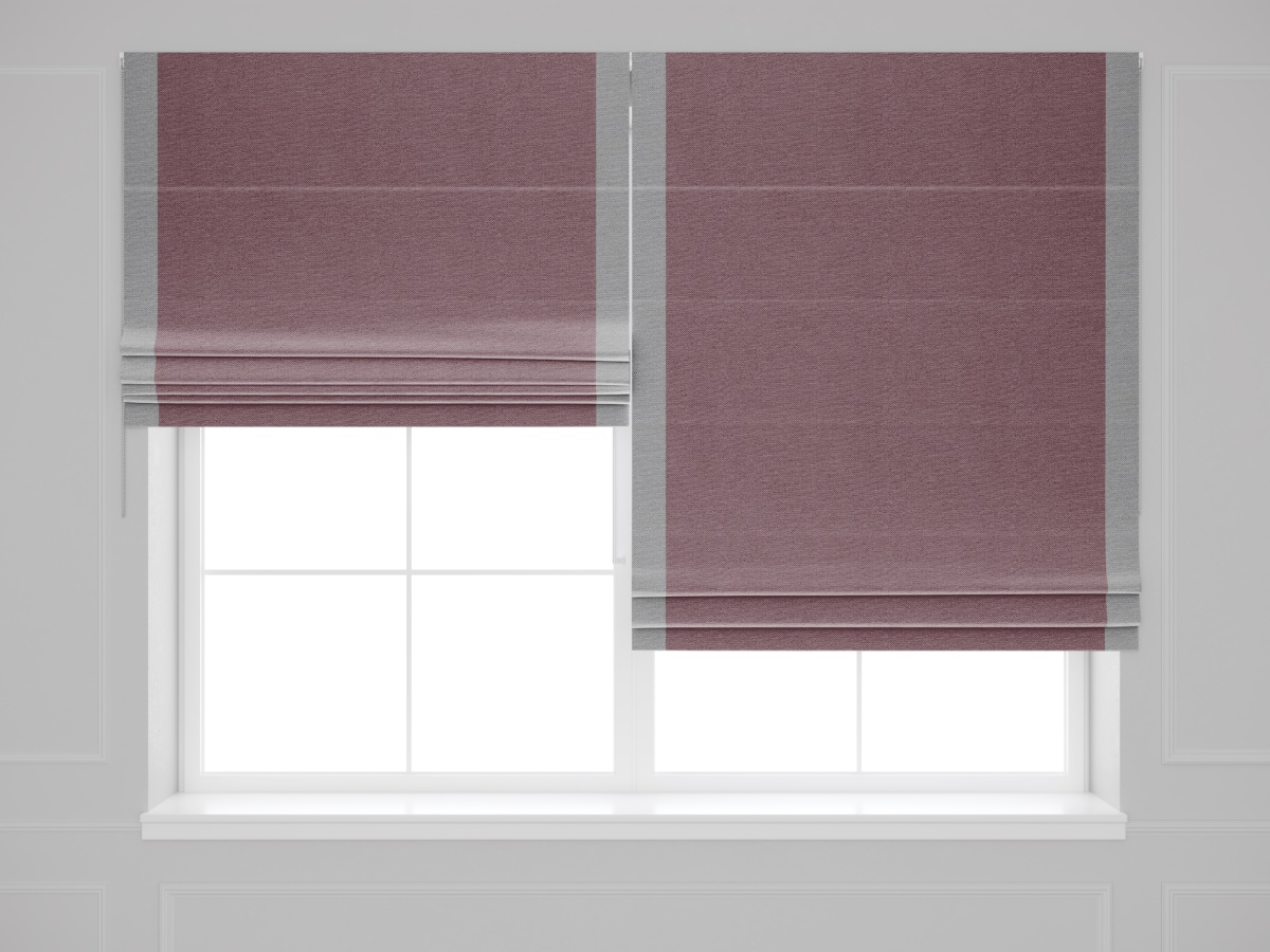 Римская штора из рогожки - изображение 1 - заказать онлайн в салоне штор Benone в Долгопрудном